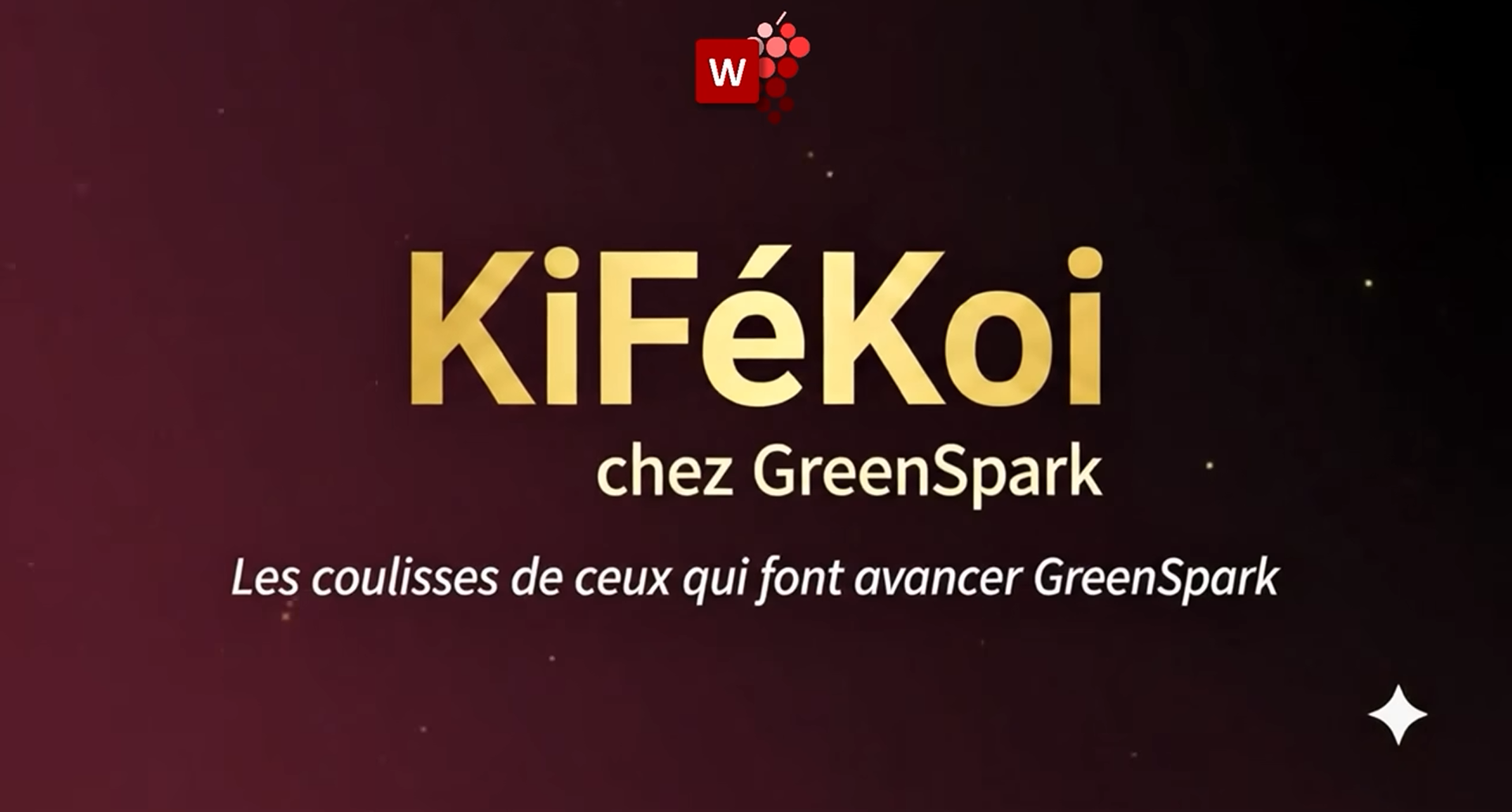 KiFéKoi chez GreenSpark